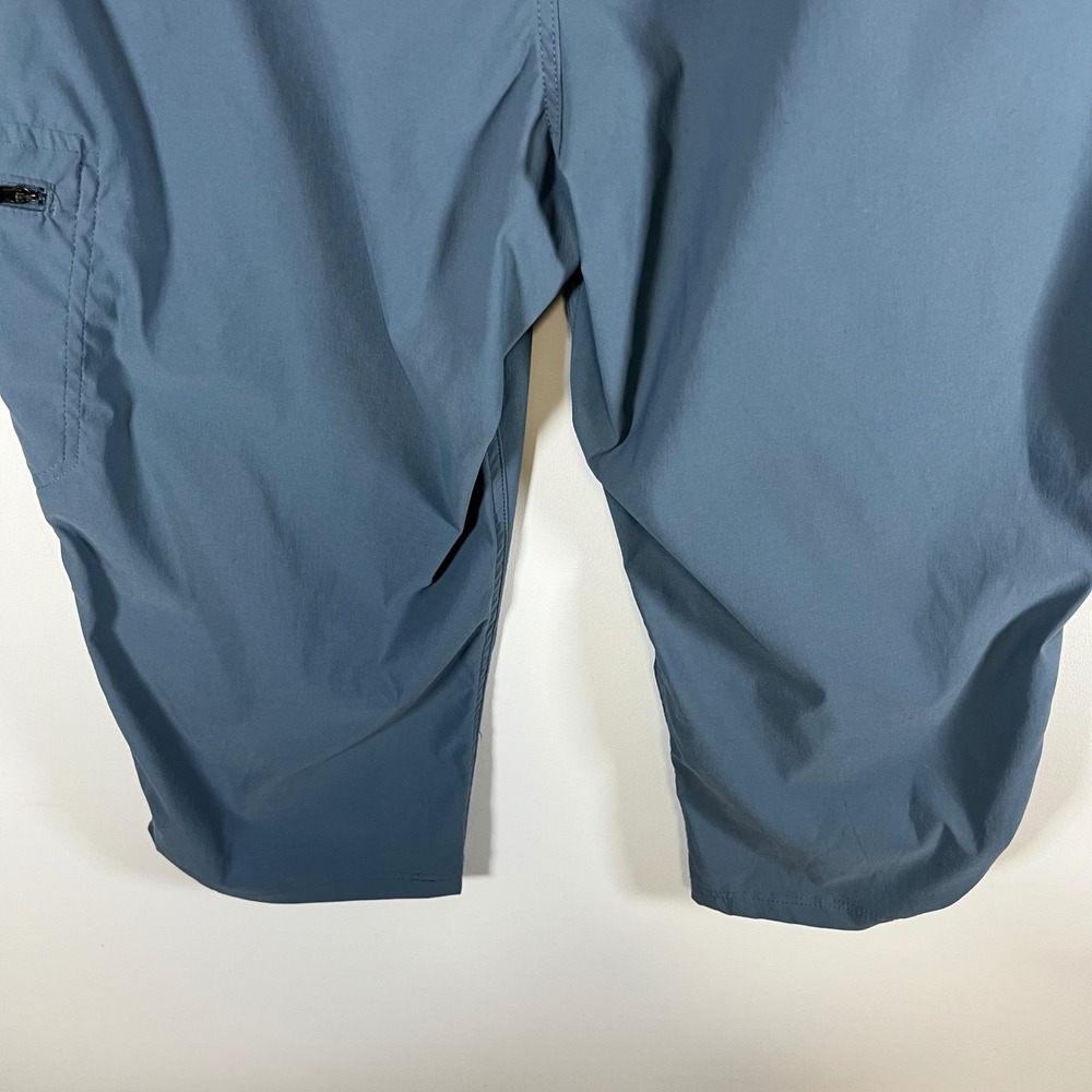 Eddie Bauer Women 12 Horizon Guide Capri Pants Blue Gray Outdoor Hiking Cropped - Picture 6 of 8